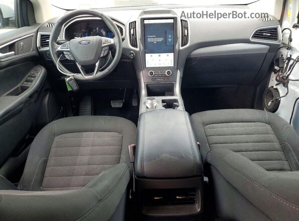 2FMPK3J93MBA58515 2021 FORD EDGE White წინა პანელის ხედი