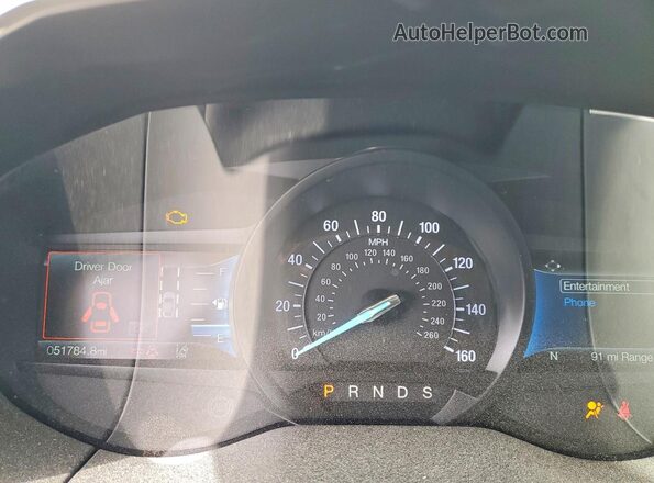 2FMPK3J93MBA58515 2021 FORD EDGE White ხელსაწყოთა პანელის ხედი
