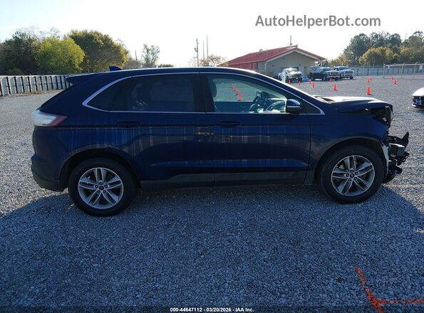 2FMPK3J94GBC18082 2016 FORD EDGE Blue Սալոնի 360 աստիճան տեսք