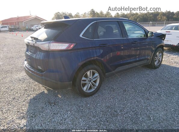 2FMPK3J94GBC18082 2016 FORD EDGE Blue Հետևի աջ
