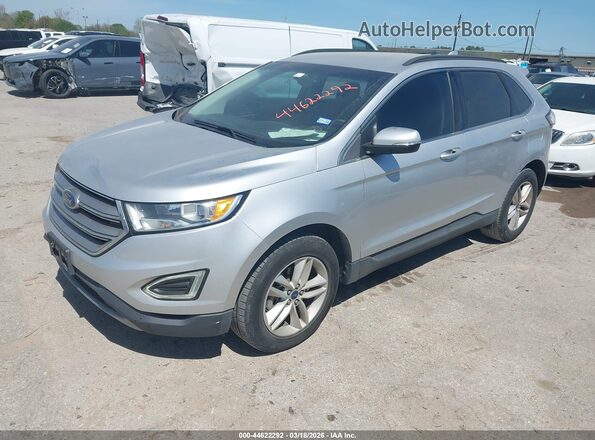 2FMPK3J94HBC63329 2017 FORD EDGE Gray წინა მარცხენა ხედი სამი მეოთხედიდან