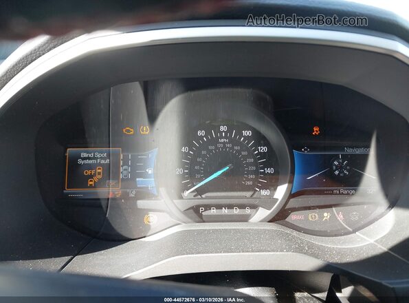 2FMPK3J94MBA17407 2021 FORD EDGE Gray Вид задніх сидінь