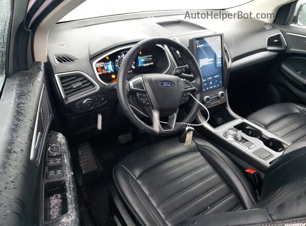 2FMPK3J95MBA13480 2021 FORD EDGE Silver Առջևի վահանակի տեսք