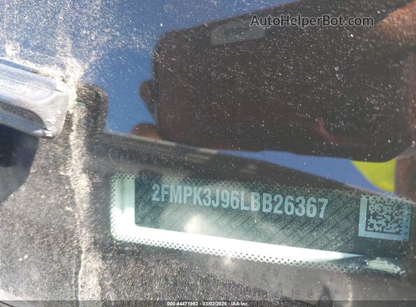 2FMPK3J96LBB26367 2020 FORD EDGE White Вид підкапотного простору