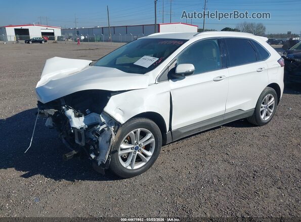 2FMPK3J96LBB26367 2020 FORD EDGE White Передня ліва чверть