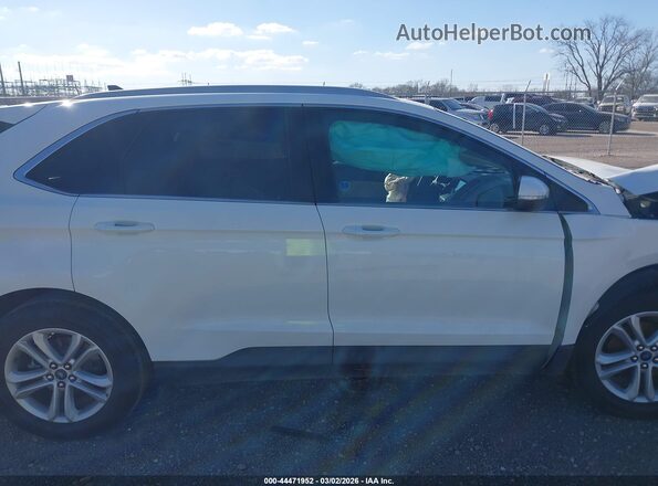 2FMPK3J96LBB26367 2020 FORD EDGE White Панорамний вид салону 360°