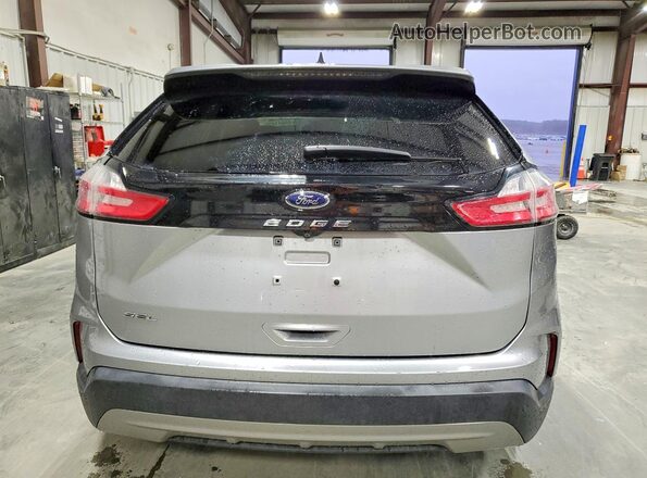 2FMPK3J9XMBA21462 2021 FORD EDGE Silver Вид ззаду