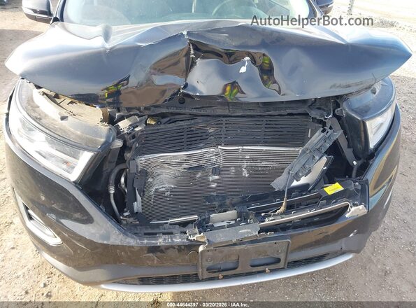 2FMPK3K84JBC14076 2018 FORD EDGE Black Դիմացի տեսք