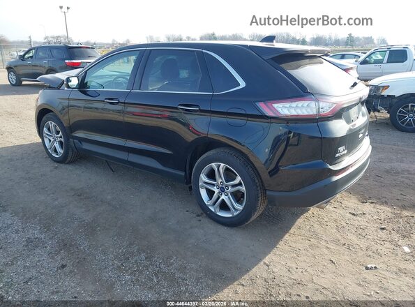 2FMPK3K84JBC14076 2018 FORD EDGE Black Հետևի ձախ