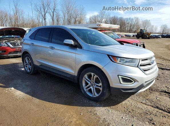 2FMPK3K91JBB41239 2018 FORD EDGE Silver Առջևի աջ
