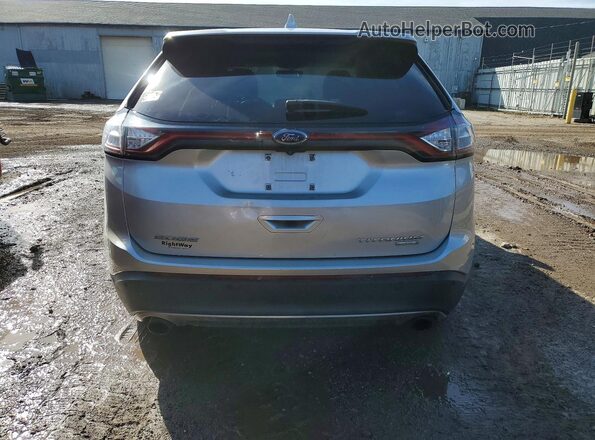 2FMPK3K91JBB41239 2018 FORD EDGE Silver Հետևի տեսք