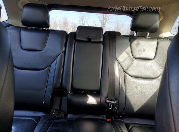 2FMPK3K91JBB41239 2018 FORD EDGE Silver Հետևի նստատեղերի տեսք