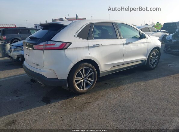 2FMPK3K91KBC11209 2019 FORD EDGE White Задня права чверть