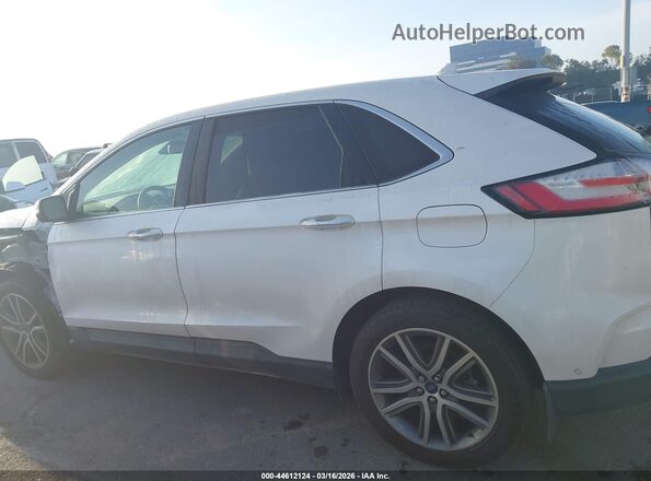 2FMPK3K91KBC11209 2019 FORD EDGE White 