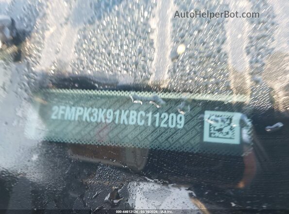 2FMPK3K91KBC11209 2019 FORD EDGE White Вид підкапотного простору