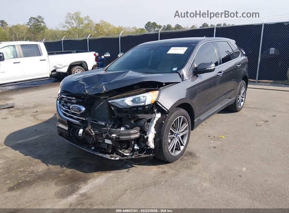 2FMPK3K91KBC14823 2019 FORD EDGE Серый 