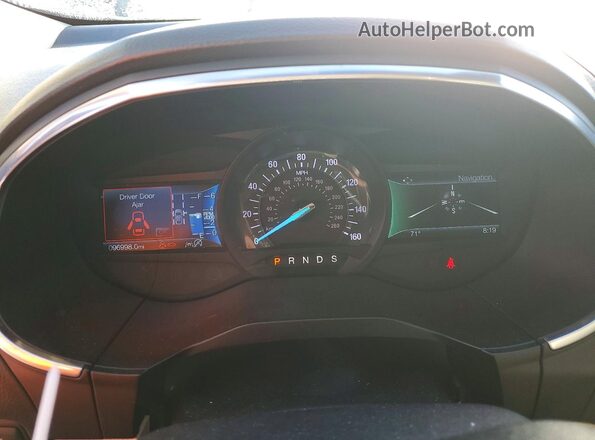 2FMPK3K91KBC15874 2019 FORD EDGE Teal 