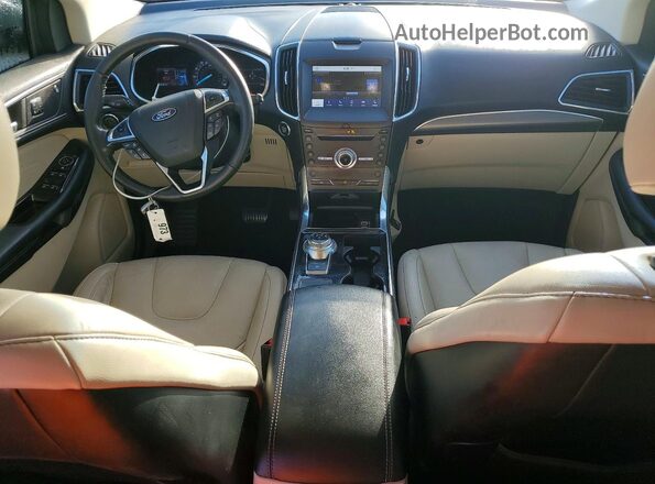 2FMPK3K91KBC15874 2019 FORD EDGE Teal 