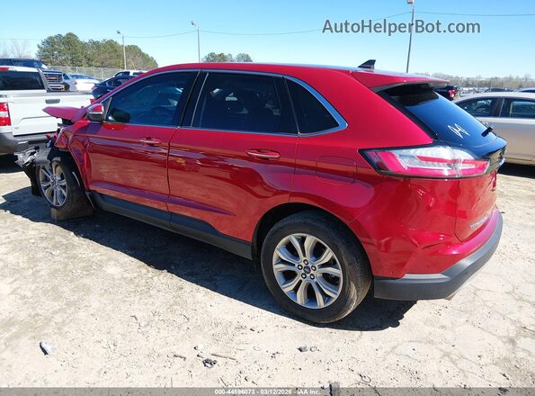 2FMPK3K91MBA19629 2021 FORD EDGE Red Tył lewy