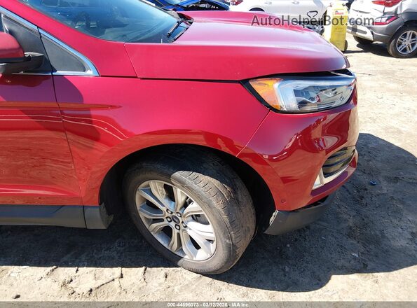 2FMPK3K91MBA19629 2021 FORD EDGE Red 