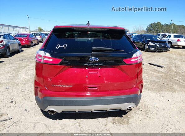 2FMPK3K91MBA19629 2021 FORD EDGE Red 
