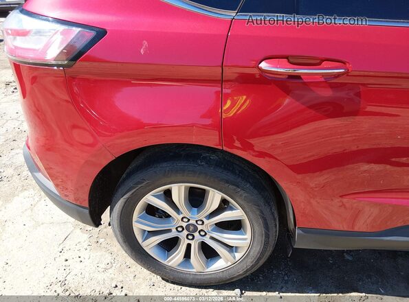 2FMPK3K91MBA19629 2021 FORD EDGE Red 