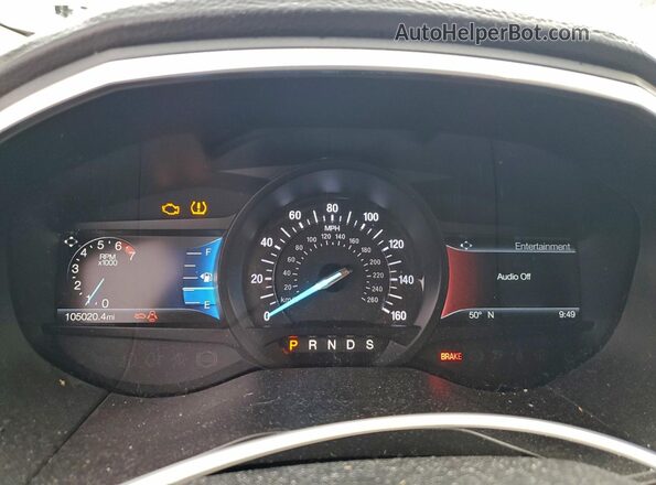 2FMPK3K98KBB55690 2019 FORD EDGE Black 