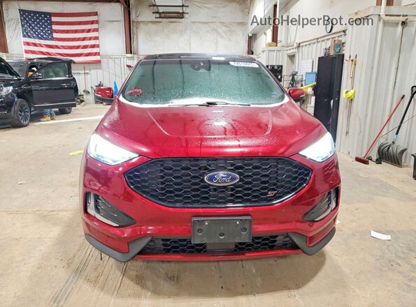 2FMPK4AP0KBB38419 2019 FORD EDGE Red 