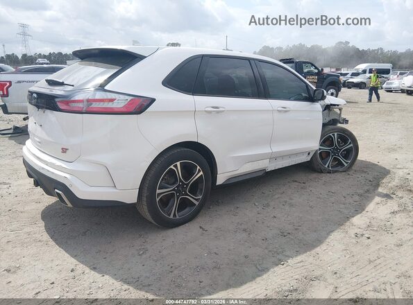 2FMPK4AP4KBB45888 2019 FORD EDGE White Tył prawy