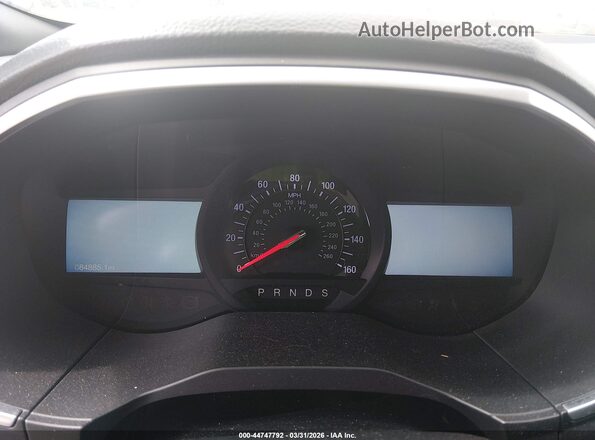 2FMPK4AP4KBB45888 2019 FORD EDGE White Widok tylnych siedzeń