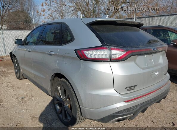 2FMPK4AP5HBC33941 2017 FORD EDGE Silver Tył lewy