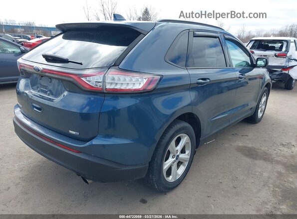 2FMPK4G90GBB71677 2016 FORD EDGE Blue 