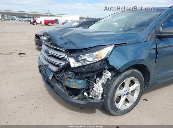 2FMPK4G90GBB71677 2016 FORD EDGE Blue 