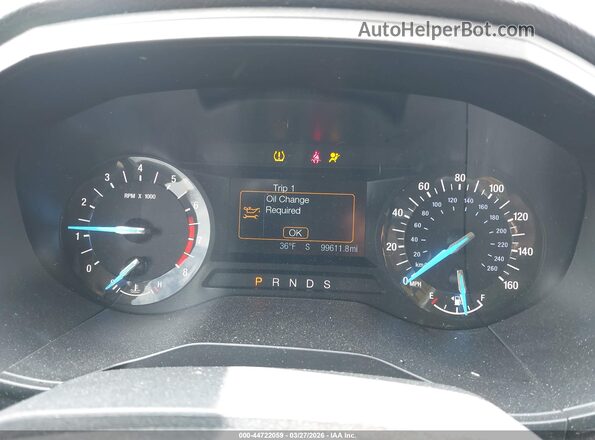 2FMPK4G90GBB71677 2016 FORD EDGE Blue 
