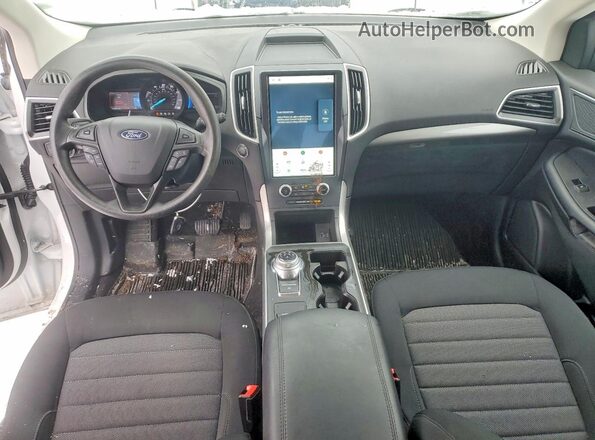 2FMPK4G92PBA26432 2023 FORD EDGE White Widok deski rozdzielczej