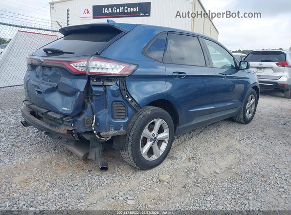 2FMPK4G97JBB35380 2018 FORD EDGE Light Blue Rear right