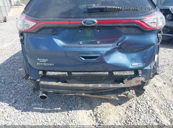 2FMPK4G97JBB35380 2018 FORD EDGE Light Blue Front view
