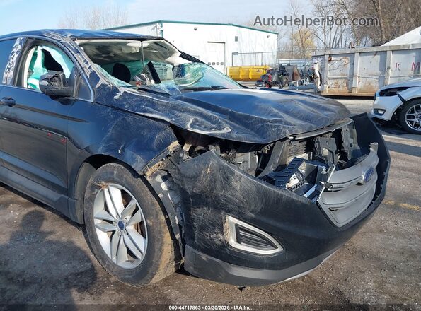 2FMPK4J8XGBB24365 2016 FORD EDGE Black Vista frontal