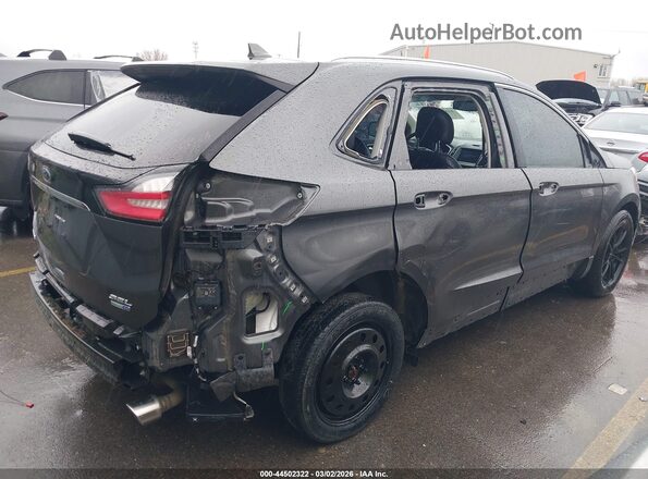 2FMPK4J91KBB89915 2019 FORD EDGE Gray Вид спереду