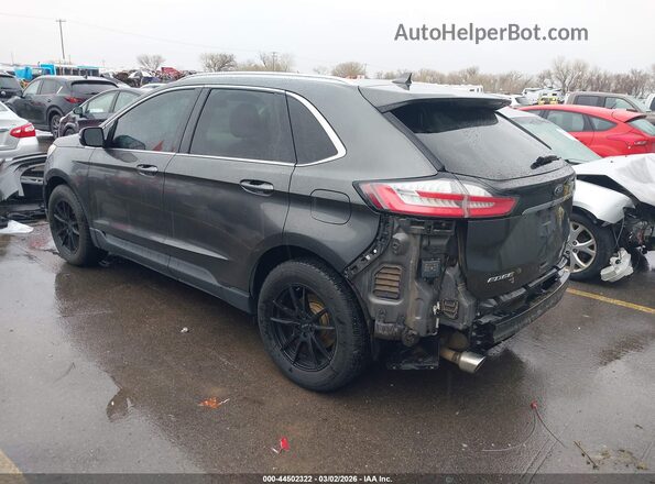 2FMPK4J91KBB89915 2019 FORD EDGE Gray Задня ліва чверть
