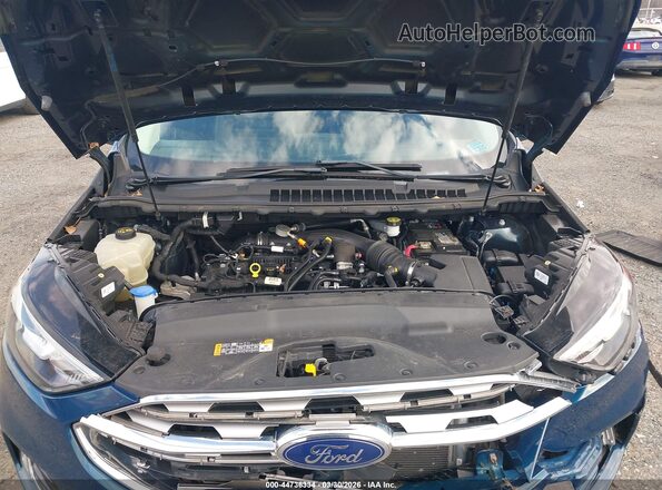 2FMPK4J91LBA49476 2020 FORD EDGE Синий Вид сзади