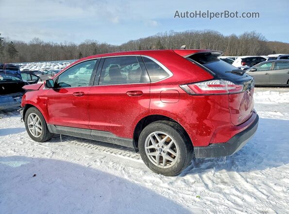 2FMPK4J91NBB00607 2022 FORD EDGE Red Задня ліва чверть