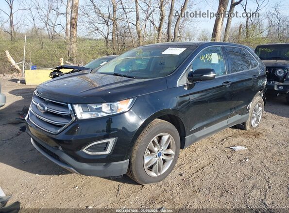 2FMPK4J92HBB20935 2017 FORD EDGE Black Front left