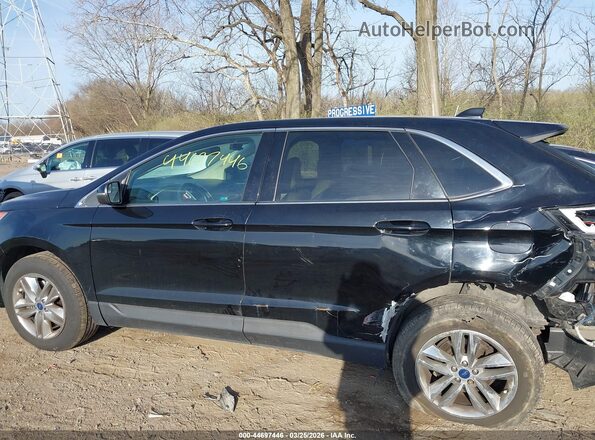 2FMPK4J92HBB20935 2017 FORD EDGE Black 360 interior view