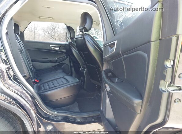 2FMPK4J92KBC62645 2019 FORD EDGE Black VIN sticker view