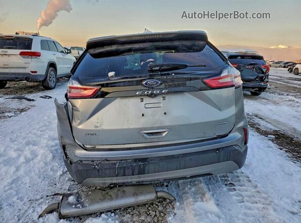 2FMPK4J92PBA59097 2023 FORD EDGE Silver Widok z tyłu