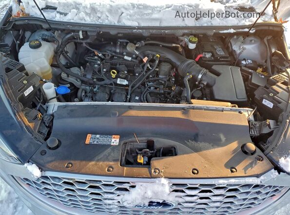 2FMPK4J92PBA59097 2023 FORD EDGE Silver Widok komory silnika