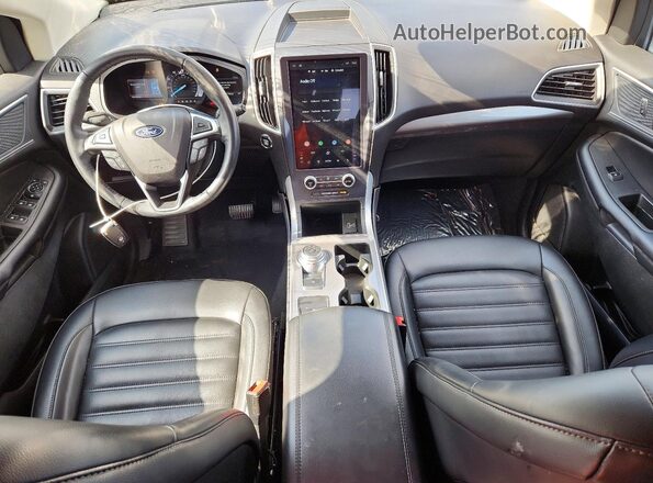 2FMPK4J92PBA59097 2023 FORD EDGE Silver Widok deski rozdzielczej