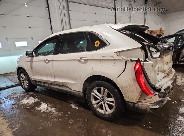 2FMPK4J93KBB07604 2019 FORD EDGE White Trasero izquierdo