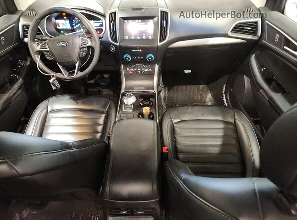 2FMPK4J93KBB07604 2019 FORD EDGE White Vista del salpicadero